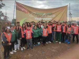 Ulaştırma Hizmetleri Bölümü Geleceğe Nefes Yeşil Vatan Seferliği Etkinliğinde Fidan Dikimi Gerçekleştirdi 